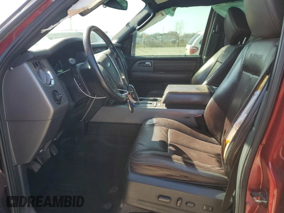 2015 Ford Expedition Max Platinum с VIN 1FMJK1MT7FEF29526, выставлен на аукционе Copart как лот 49591635 с пробегом Не указан миль и Чистый • Clean title. История ставок и продаж доступна на DreamBid. Изображение 7.