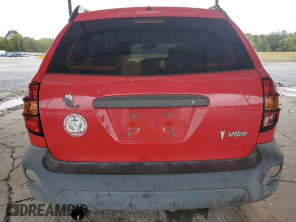 2004 Pontiac Vibe with VIN 5Y2SL62824Z435562, listed as a Copart auction lot 70525344 with 206,275 mi miles and Salvage Title. Bid and sale history available at carsss.com. Image 6.