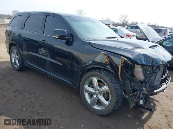 2014 Dodge Durango R/T z VIN 1C4SDJCT7EC468497, wystawiony jako IAAI lot #41804145 z przebiegiem 167 392 mil mil oraz . Historia ofert i sprzedaży dostępna na DreamBid. Obrazek 1.