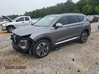 2019 Hyundai Santa Fe Ultimate z VIN 5NMS53AA5KH130636, wystawiony jako Copart lot #55140445 z przebiegiem 23 398 mil mil oraz Szkoda całkowita • Salvage title. Historia ofert i sprzedaży dostępna na DreamBid. Obrazek 1.