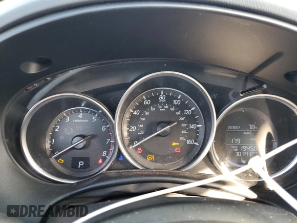 2016 Mazda CX-5 Sport с VIN JM3KE2BY0G0874729, выставлен на аукционе Copart как лот 45242795 с пробегом 70 741 миль миль и Чистый • Clean title. История ставок и продаж доступна на DreamBid. Изображение 9.