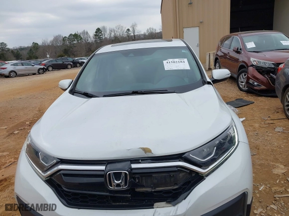 2020 Honda CR-V EX with VIN 2HKRW1H50LH405472, listed as a IAAI auction lot 41502184 with 53,102 mi miles. Bid and sale history available at carsss.com. Image 12.