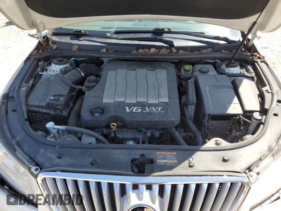 2010 Buick LaCrosse CXL with VIN 1G4GD5EGXAF146261, listed as a Copart auction lot 56481475 with 93,792 mi miles and Salvage title. Bid and sale history available at DreamBid. Image 11.
