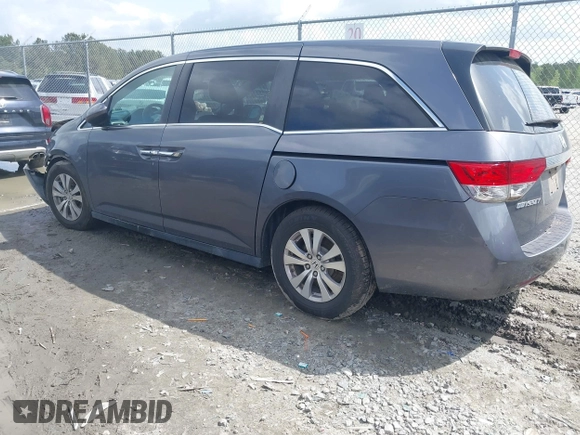 2016 Honda Odyssey EX-L with VIN 5FNRL5H67GB081580, listed as a IAAI auction lot 41935281 with 201,000 mi miles and . Bid and sale history available at DreamBid. Image 3.