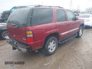 2005 GMC Yukon SLT with VIN 1GKEK13T75J168476, listed as a IAAI auction lot 41226237 with 1 mi miles. Bid and sale history available at carsss.com. Image 4.