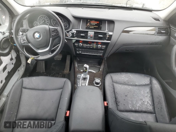 2016 BMW X3 xDrive28i with VIN 5UXWX9C54G0D76844, listed as a Copart auction lot 52458505 with 79,221 mi miles and Salvage Title. Bid and sale history available at carsss.com. Image 8.