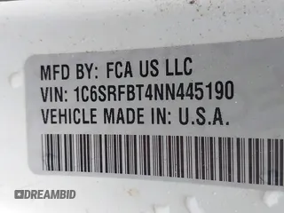2022 Ram 1500 Big Horn с VIN 1C6SRFBT4NN445190, выставлен на аукционе IAAI как лот 42182639 с пробегом 16 802 миль миль и . История ставок и продаж доступна на DreamBid. Изображение 9.