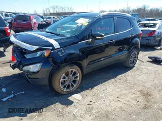 2019 Ford EcoSport Titanium with VIN MAJ3S2KE4KC307481, listed as a IAAI auction lot 41737442 with 41,524 mi miles and . Bid and sale history available at DreamBid. Image 2.