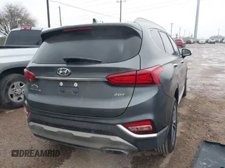 2019 Hyundai Santa Fe Ultimate with VIN 5NMS53AA9KH055620, listed as a IAAI auction lot 41623851 with 39,717 mi miles. Bid and sale history available at carsss.com. Image 4.