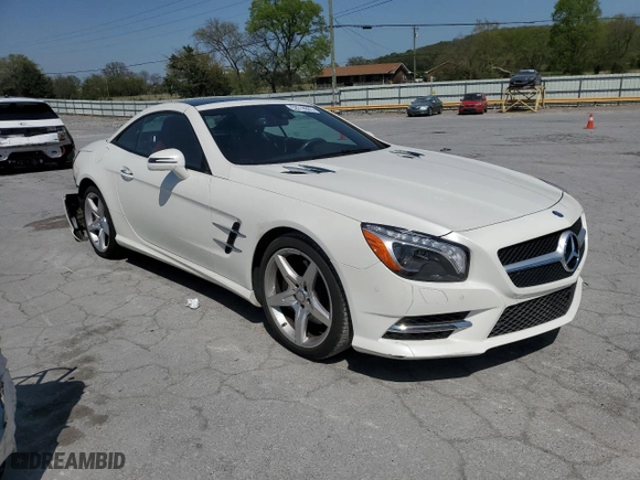 2016 Mercedes-Benz SL with VIN WDDJK6FA5GF040931, listed as a Copart auction lot 52918665 with 48,351 mi miles and Salvage Title. Bid and sale history available at carsss.com. Image 4.