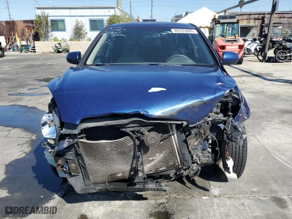 2011 Hyundai Accent GLS with VIN KMHCN4AC8BU620360, listed as a Copart auction lot 48433605 with 128,732 mi miles and Salvage Title. Bid and sale history available at carsss.com. Image 5.