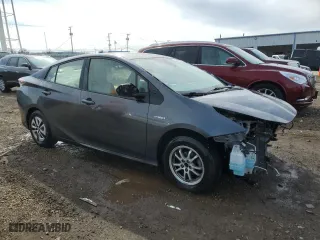 2017 Toyota Prius Two with VIN JTDKBRFU0H3038968, listed as a Copart auction lot 50077895 with 100,286 mi miles and Salvage Title. Bid and sale history available at carsss.com. Image 4.