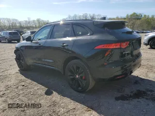 2019 Jaguar F-Pace S with VIN SADCM2FV8KA398771, listed as a Copart auction lot 53560745 with 60,347 mi miles and Salvage Title. Bid and sale history available at DreamBid. Image 2.