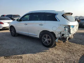 2019 Infiniti QX60 Luxe with VIN 5N1DL0MN9KC521956, listed as a Copart auction lot 47044395 with 63,093 mi miles and Salvage Title. Bid and sale history available at DreamBid. Image 2.