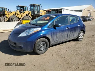 2016 Nissan LEAF SV with VIN 1N4BZ0CP9GC314557, listed as a Copart auction lot 46892345 with 94,278 mi miles and Salvage Title. Bid and sale history available at carsss.com. Image 1.