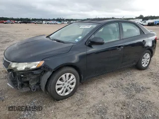 2012 Kia Forte EX with VIN KNAFU4A29C5597563, listed as a Copart auction lot 69807704 with 98,267 mi miles and Salvage Title. Bid and sale history available at carsss.com. Image 1.