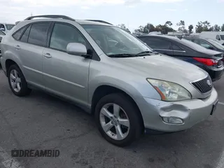 2005 Lexus RX 330 with VIN JTJGA31UX50053808, listed as a IAAI auction lot 42130220 with 187,292 mi miles. Bid and sale history available at carsss.com. Image 1.