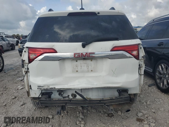 2017 GMC Acadia SLE with VIN 1GKKNLLA5HZ214333, listed as a Copart auction lot 57974905 with 112,092 mi miles and Salvage title. Bid and sale history available at DreamBid. Image 6.