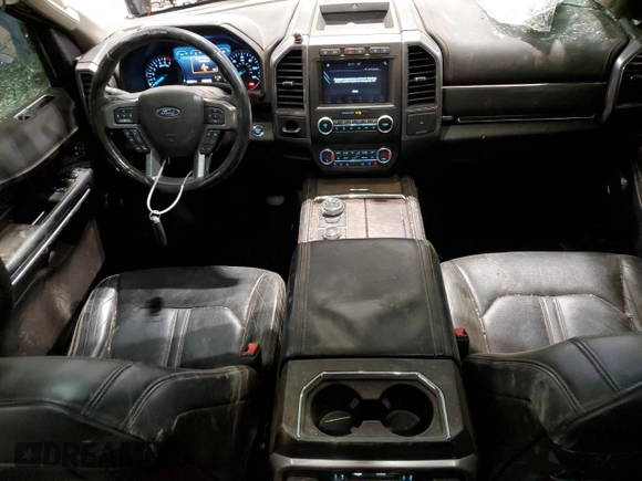 2019 Ford Expedition Max Platinum with VIN 1FMJK1MTXKEA11808, listed as a Copart auction lot 89364815 with 86,662 mi miles and Salvage title. Bid and sale history available at DreamBid. Image 8.
