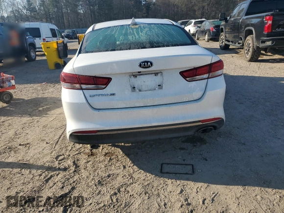 2016 Kia Optima LX with VIN KNAGT4L36G5088100, listed as a Copart auction lot 48750785 with 95,141 mi miles and Salvage Title. Bid and sale history available at carsss.com. Image 6.