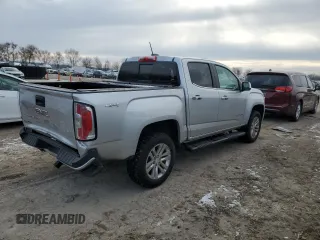 2019 GMC Canyon 4WD SLT with VIN 1GTG6DEN7K1134168, listed as a Copart auction lot 86510834 with 61,889 mi miles and Salvage Title. Bid and sale history available at carsss.com. Image 3.