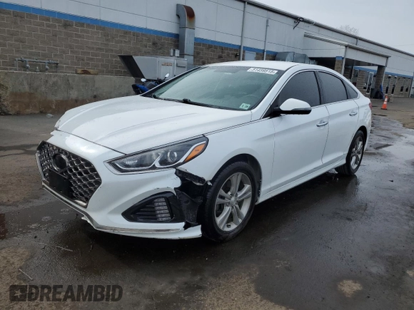 2018 Hyundai Sonata SEL with VIN 5NPE34AF9JH712292, listed as a Copart auction lot 51459515 with 95,543 mi miles and Salvage Title. Bid and sale history available at DreamBid. Image 1.