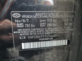 2018 Hyundai Elantra SEL with VIN 5NPD84LF9JH296609, listed as a Copart auction lot 76498884 with 76,568 mi miles and Salvage Title. Bid and sale history available at carsss.com. Image 13.