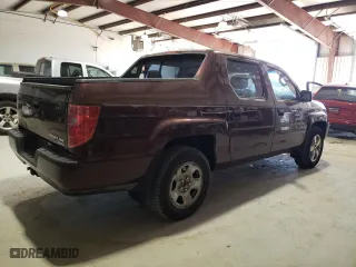 2009 Honda Ridgeline RT with VIN 5FPYK16209B102481, listed as a Copart auction lot 47880495 with 277,328 mi miles and Salvage Title. Bid and sale history available at carsss.com. Image 3.