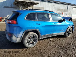 2018 Jeep Cherokee Latitude with VIN 1C4PJLCB5JD544613, listed as a Copart auction lot 47477085 with 114,263 mi miles and Salvage Title. Bid and sale history available at carsss.com. Image 3.