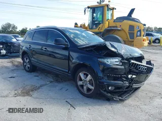 2015 Audi Q7 Premium with VIN WA1CGAFE5FD024940, listed as a IAAI auction lot 41368594 with 87,475 mi miles and . Bid and sale history available at DreamBid. Image 1.
