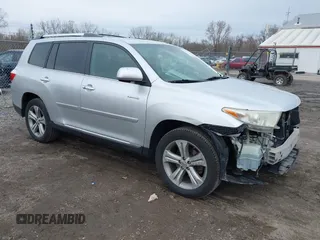 2011 Toyota Highlander Limited with VIN 5TDDK3EHXBS042199, listed as a IAAI auction lot 41953053 with 233,098 mi miles and . Bid and sale history available at DreamBid. Image 1.