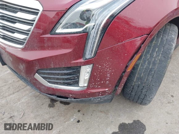 2017 Cadillac XT5 Premium Luxury AWD with VIN 1GYKNERS8HZ119329, listed as a IAAI auction lot 41342442 with 168,320 mi miles. Bid and sale history available at carsss.com. Image 6.
