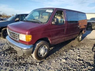 2005 Ford Econoline Passenger XL with VIN 1FBNE31LX5HB07328, listed as a Copart auction lot 80630434 with 173,474 mi miles and Salvage Title. Bid and sale history available at carsss.com. Image 1.