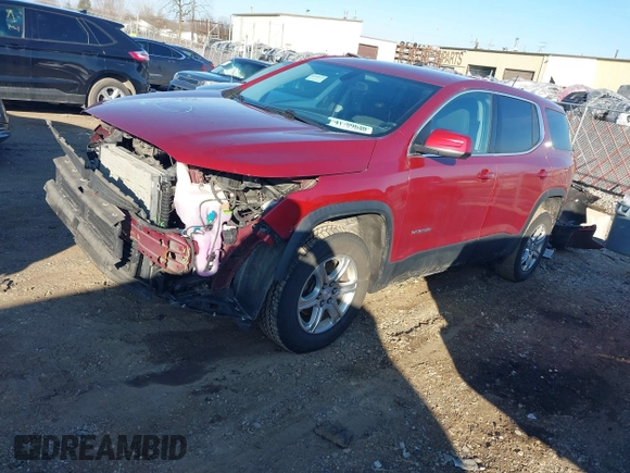2019 GMC Acadia SLE with VIN 1GKKNKLA4KZ219976, listed as a IAAI auction lot 41709640 with 87,850 mi miles. Bid and sale history available at carsss.com. Image 18.
