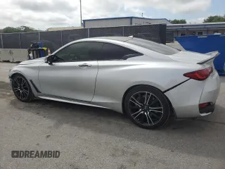 2018 Infiniti Q60 Luxe with VIN JN1EV7EK5JM342261, listed as a Copart auction lot 50986445 with 81,937 mi miles and Salvage Title. Bid and sale history available at DreamBid. Image 2.