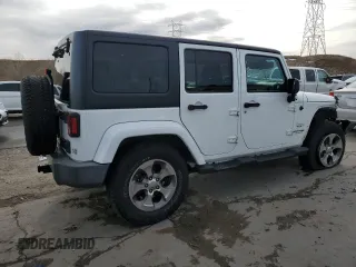 2018 Jeep Wrangler JK Unlimited Sahara with VIN 1C4HJWEG0JL923653, listed as a Copart auction lot 82151514 with 108,737 mi miles and Non Repairable. Bid and sale history available at carsss.com. Image 3.