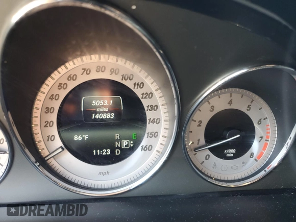 2015 Mercedes-Benz GLK 350 with VIN WDCGG5HB3FG432265, listed as a Copart auction lot 75810374 with 140,883 mi miles and Salvage Title. Bid and sale history available at DreamBid. Image 9.
