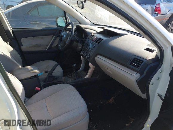 2014 Subaru Forester 2.5i with VIN JF2SJAAC4EG414600, listed as a IAAI auction lot 41006289 with 128,611 mi miles. Bid and sale history available at carsss.com. Image 5.