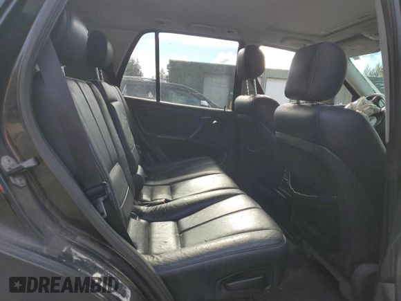 2003 Mercedes-Benz M-Class 3.7L with VIN 4JGAB57E93A438457, listed as a Copart auction lot 44268505 with 0 mi miles and Salvage Title. Bid and sale history available at carsss.com. Image 11.