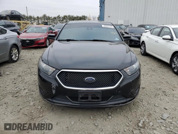 2015 Ford Taurus SHO with VIN 1FAHP2KT2FG188060, listed as a Copart auction lot 48952155 with 93,092 mi miles and Salvage Title. Bid and sale history available at DreamBid. Image 5.