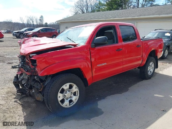 2007 Toyota Tacoma with VIN 5TELU42N07Z322990, listed as a IAAI auction lot 41878990 with 166,953 mi miles. Bid and sale history available at carsss.com. Image 2.
