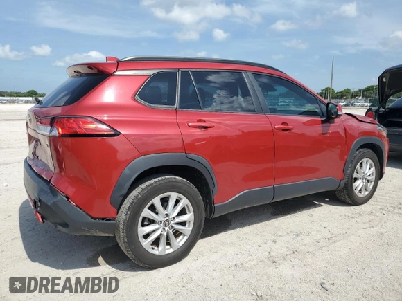 2022 Toyota Corolla Cross LE z VIN 7MUCAAAGXNV001856, wystawiony jako Copart lot #63771865 z przebiegiem 38 527 mil mil oraz Szkoda całkowita • Salvage title. Historia ofert i sprzedaży dostępna na DreamBid. Obrazek 3.