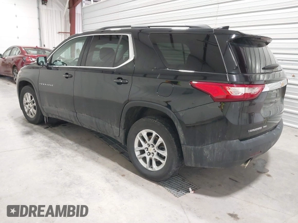 2021 Chevrolet Traverse LT Cloth with VIN 1GNEVGKW8MJ125076, listed as a IAAI auction lot 41600703 with 39,605 mi miles. Bid and sale history available at carsss.com. Image 3.