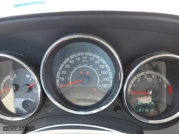 2010 Dodge Caliber SXT with VIN 1B3CB4HA9AD549848, listed as a IAAI auction lot 41915997 with 211,619 mi miles. Bid and sale history available at carsss.com. Image 7.