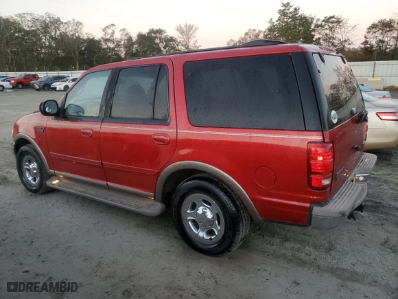 2002 Ford Expedition Eddie Bauer with VIN 1FMRU17L82LA80243, listed as a Copart auction lot 78303784 with 135,593 mi miles and Salvage Title. Bid and sale history available at carsss.com. Image 2.