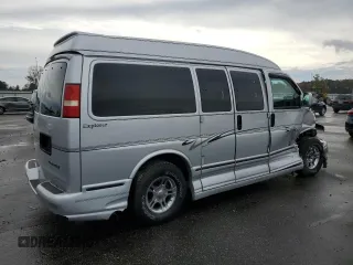 2003 Chevrolet Express Cargo YF7 Upfitter with VIN 1GBFG15T031162552, listed as a Copart auction lot 79677874 with 187,193 mi miles and Salvage title. Bid and sale history available at DreamBid. Image 3.