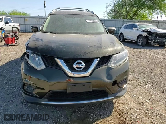 2016 Nissan Rogue SV z VIN JN8AT2MV0GW143412, wystawiony jako Copart lot #48769975 z przebiegiem 105 508 mil mil oraz Szkoda całkowita • Salvage title. Historia ofert i sprzedaży dostępna na DreamBid. Obrazek 11.