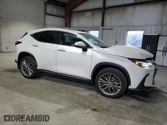 2024 Lexus NX 350 Luxury with VIN 2T2HGCEZ1RC032641, listed as a Copart auction lot 78961404 with 13,066 mi miles and Salvage title. Bid and sale history available at DreamBid. Image 4.