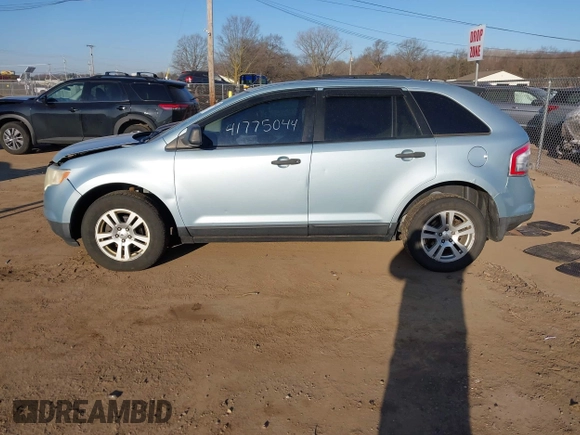 2008 Ford Edge SE with VIN 2FMDK36C38BA09909, listed as a IAAI auction lot 41775044 with 212,002 mi miles. Bid and sale history available at carsss.com. Image 14.