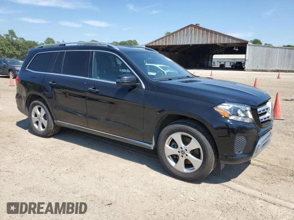 2018 Mercedes-Benz GLS with VIN 4JGDF6EE1JB084032, listed as a Copart auction lot 68464143 with 99,904 mi miles. Bid and sale history available at carsss.com. Image 4.